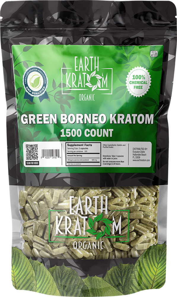 Green Borneo By Earth Kratom