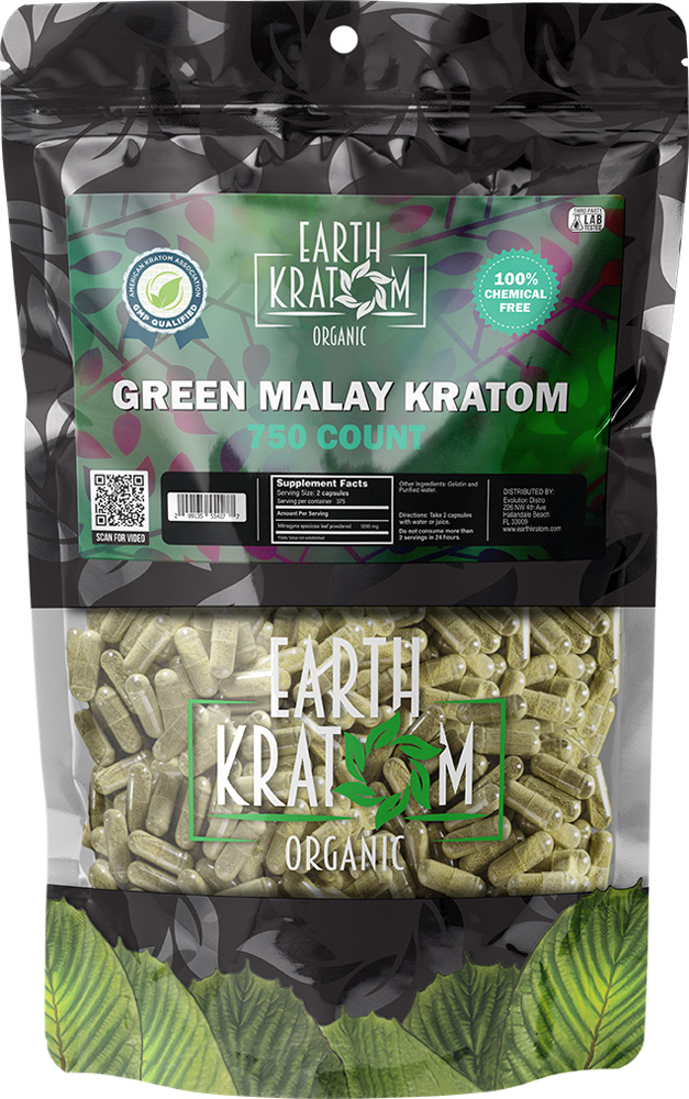 Green Malay By Earth Kratom