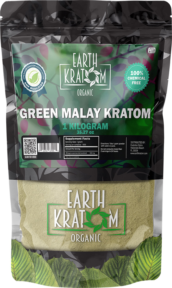 Green Malay By Earth Kratom