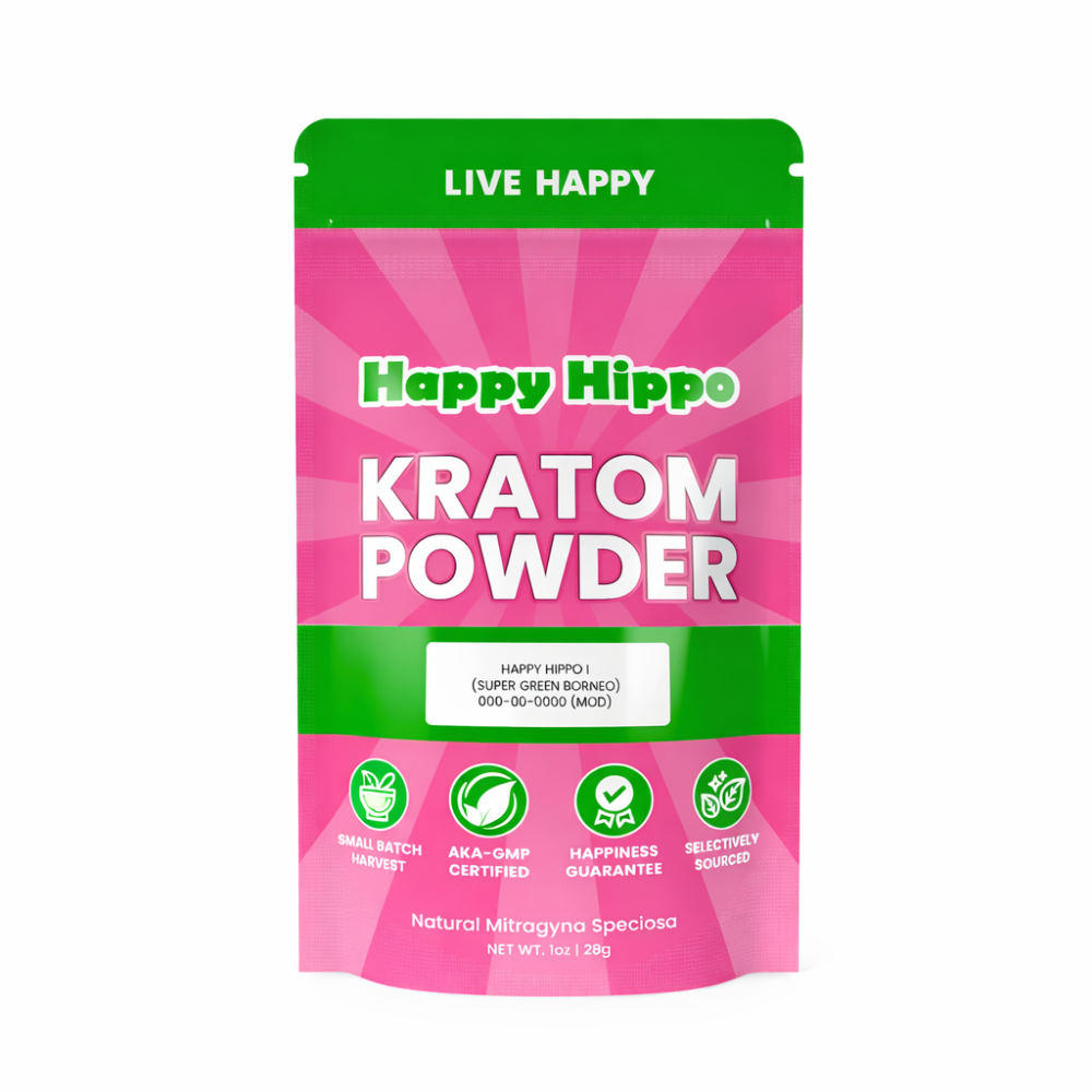 Happy Hippo - Super Green Borneo