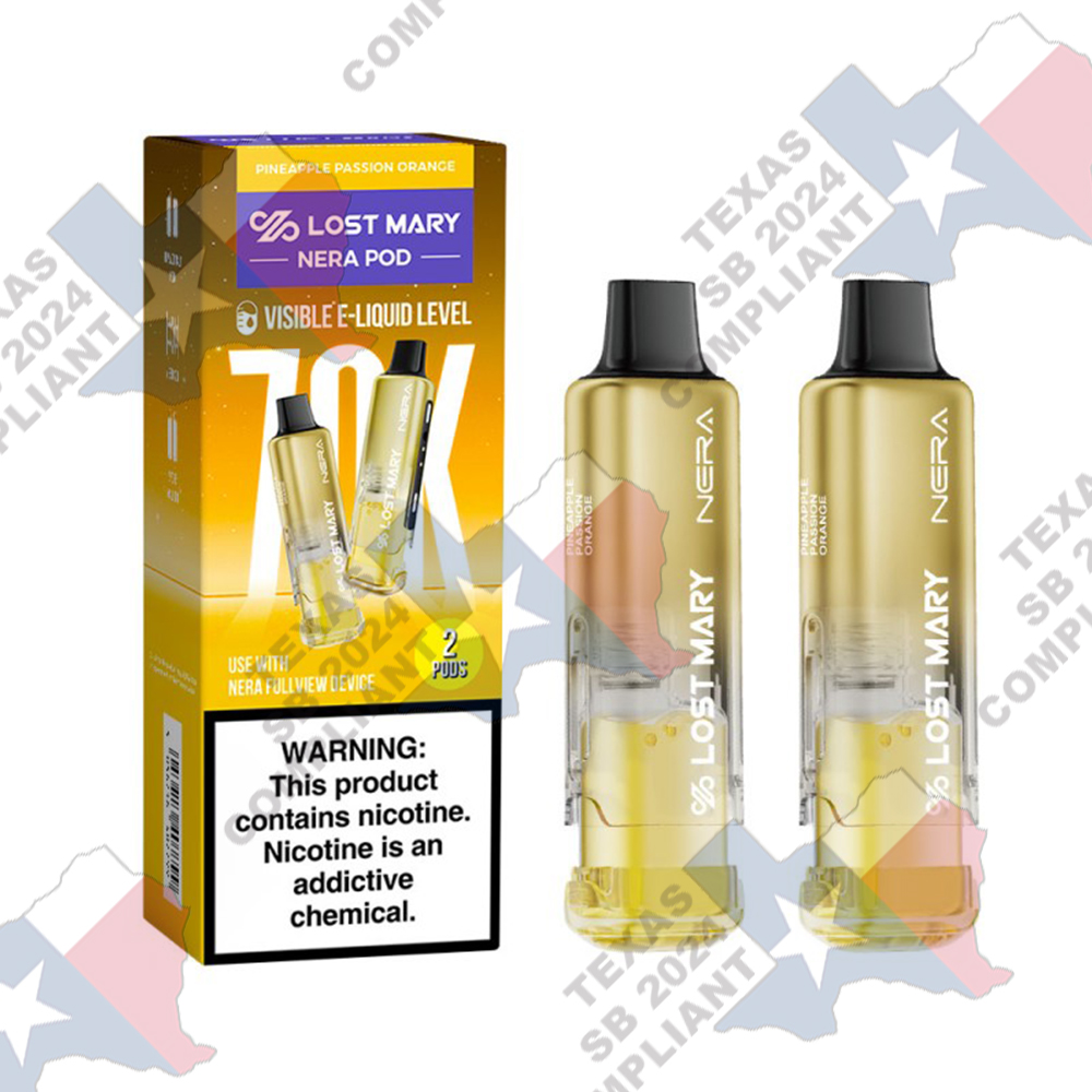 Lost Mary NERA Fullview Pod 70000 Puffs 5pk - SB2024 Compliant