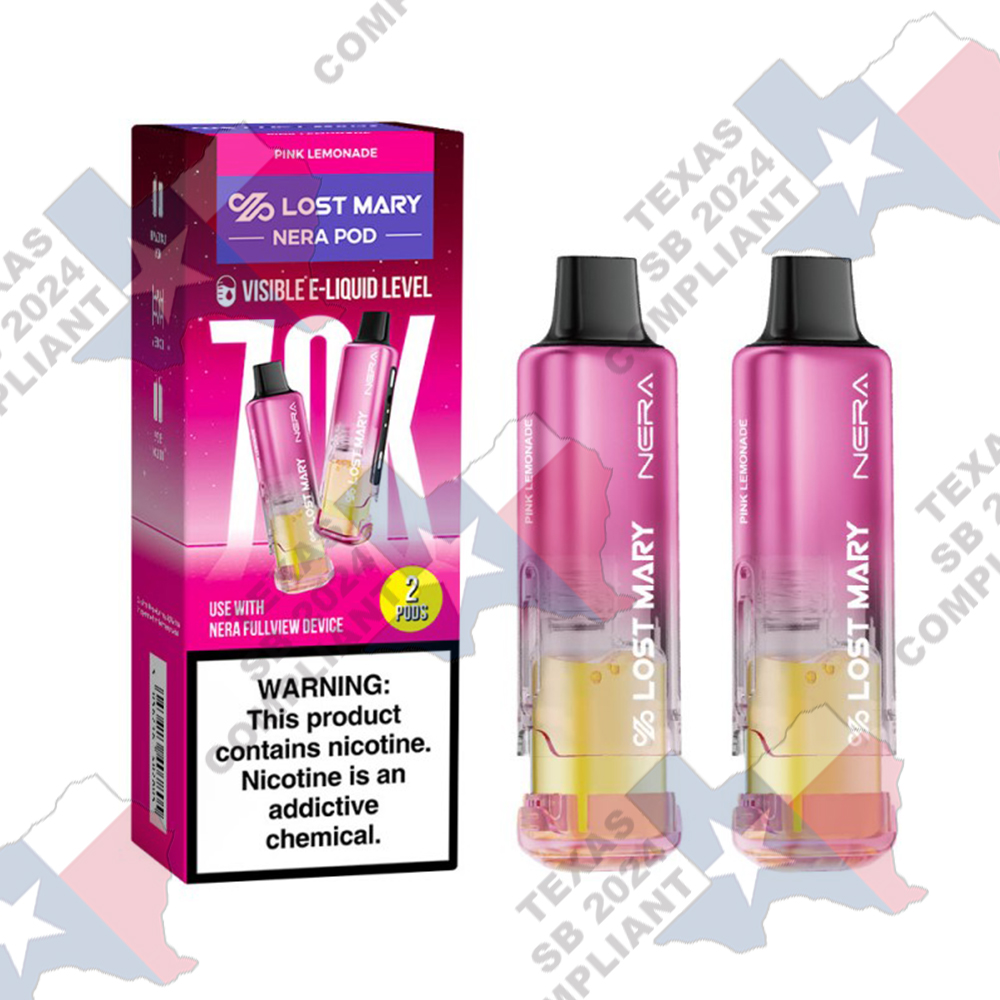 Lost Mary NERA Fullview Pod 70000 Puffs 5pk - SB2024 Compliant